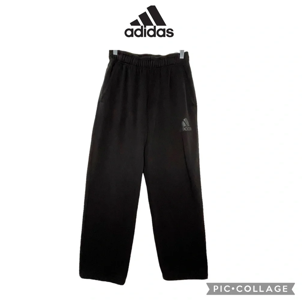 Adidas men drawstring sweatpants joggers pants size M